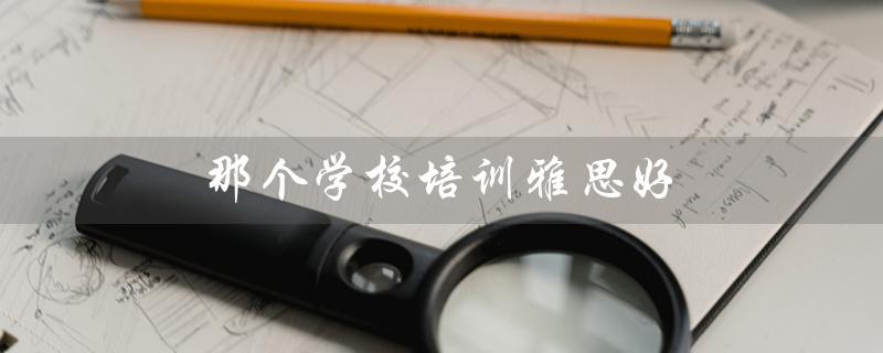 那个学校培训雅思好（哪个学校培训雅思好）